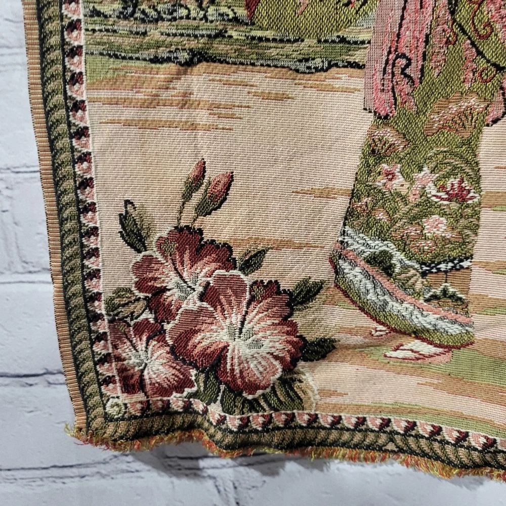 Okinawa Tapestry Wall Hanging - Multicolor Vintage